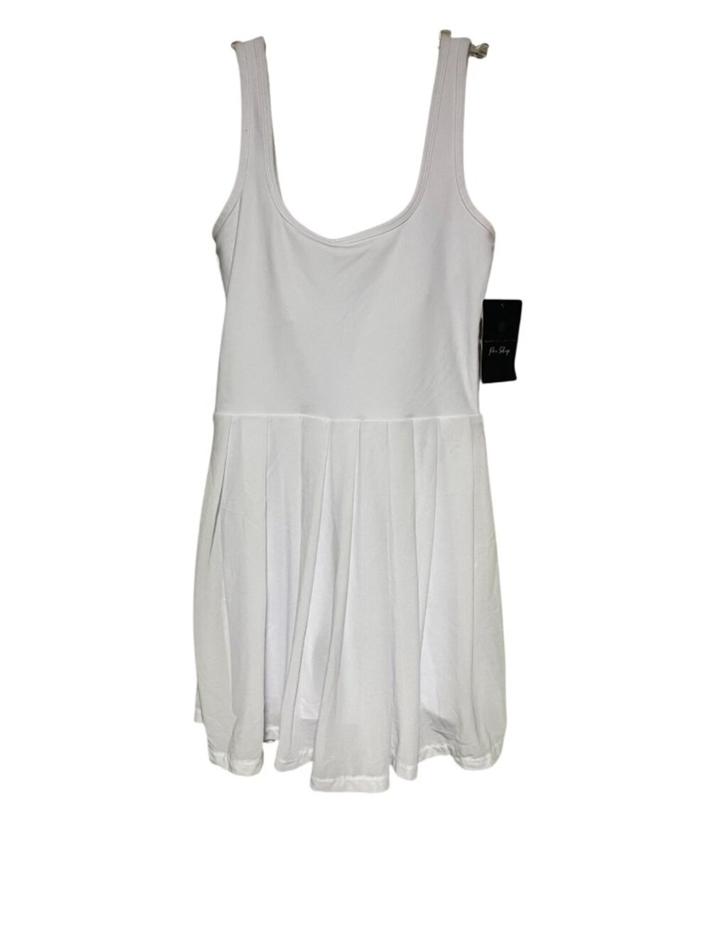 Sage Collective Pro Shop Womens XS White Tennis Dress Sleeveless Athletic Wear